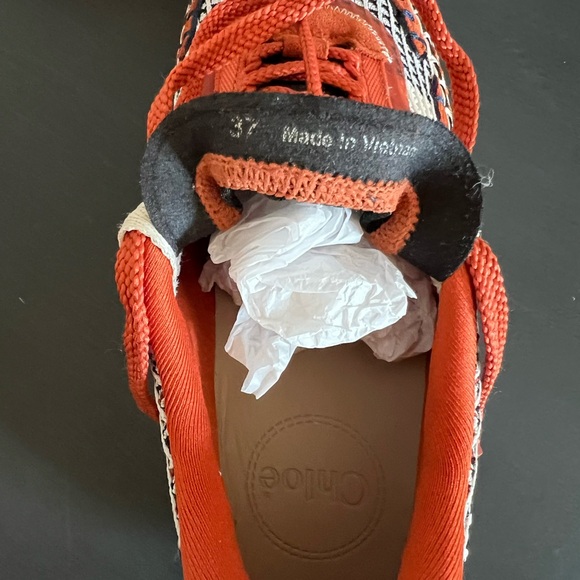 🚫SOLD🚫 Sz 37 Chloe Nama Sneaker - Picture 7 of 11